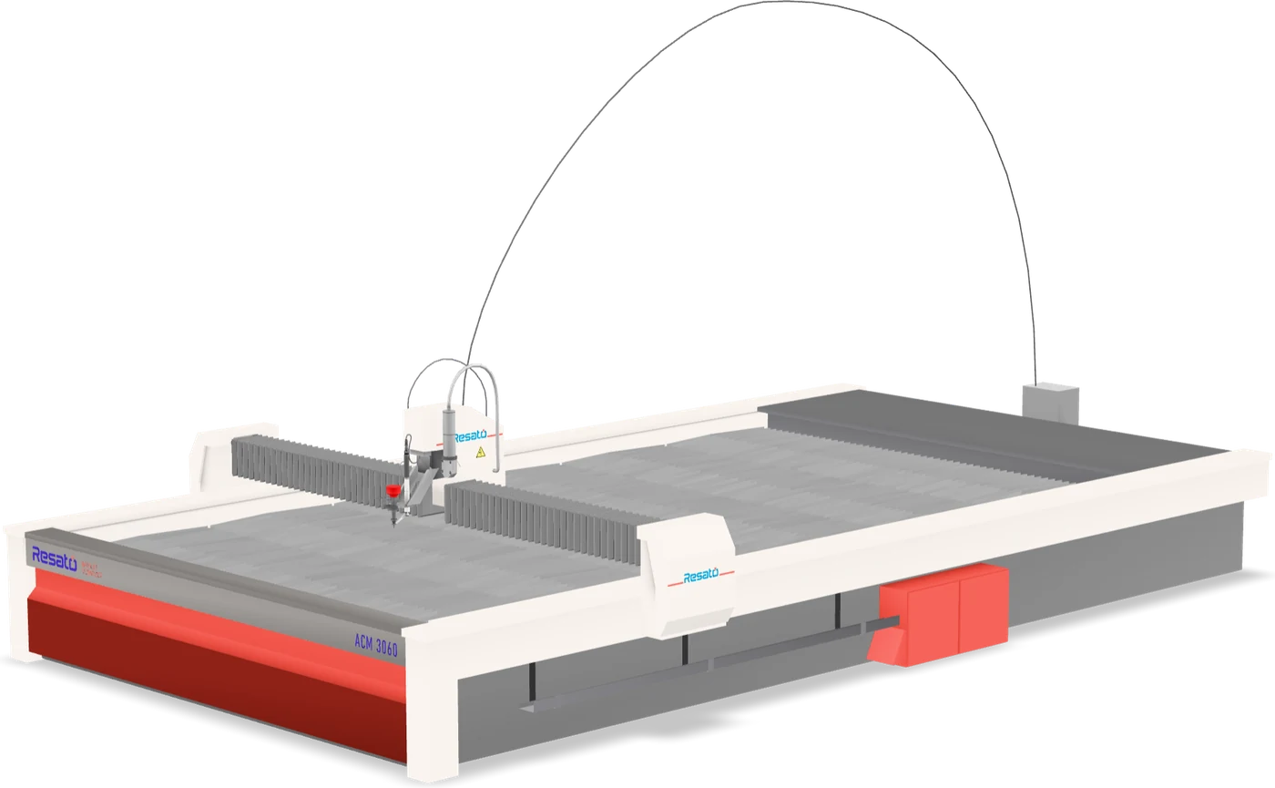 Resato ACM waterjet-snijmachine